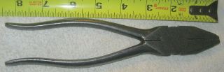 Vintage Crescent 50 - 8 8 " Linesman Pliers Side Cutter Tool,  Electrician 