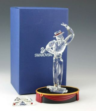 Retired Swarovski Austrian Crystal Antonio 7400 Art Glass Figurine Box Jba
