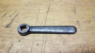 Vintage Williams No.  584 7/16 " Square Wrench For Metal Lathe Tool Post