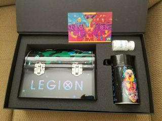 Marvel Legion Fx Tv Lunchbox,  Thermos,  And Mints Rare Promo Set X - Men