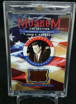2019 U.  D.  Goodwin Champions John F.  Kennedy Briefcase Relic Vienna Conference