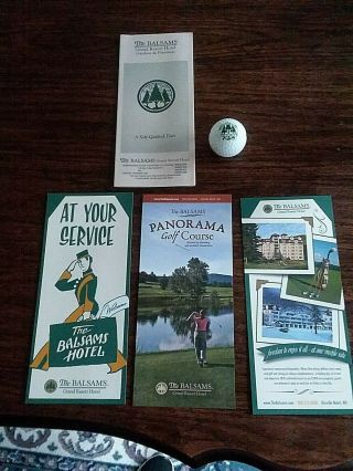 Awesome Historical Golf Ball And Related Materials " The Balsams " Hampshire