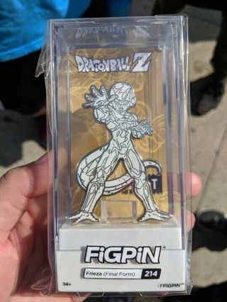 Sdcc 2019 Bait X Figpin Exclusive Dragon Ball Z Frieza Final Form Pin