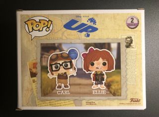 Funko POP Disney - Carl And Ellie - Up SDCC Official Sticker IN HAND 2