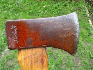 Vintage Axe Norlund Boys Axe Camp Ax All And Solid