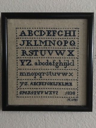 Vintage Alphabet Sampler