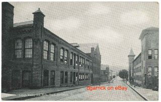 Lehigh Valley Silk Mills South Bethlehem Pennsylvania Postcard 1912