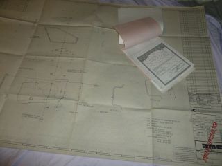 5 DELOREAN Car Part Blueprints,  Document Referencing Many Car VIN numbers 3