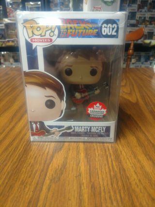 Funko Pop Movies Back To The Future Marty Mcfly Canadian Convention Exclusive