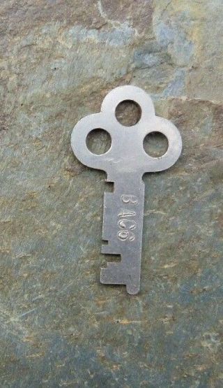 Antique Flat Steel Key Corbin Cabinet Lock Bac6 Corbin Key Number Bac6 1 - 5/8 "