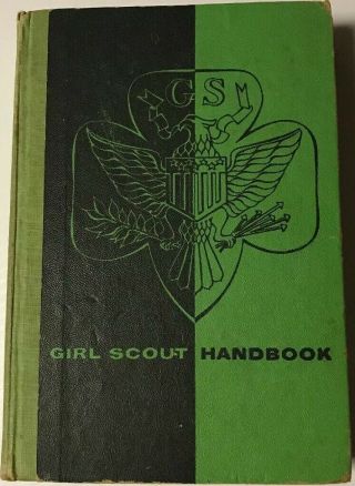 Vintage Girl Scout Handbook 1958
