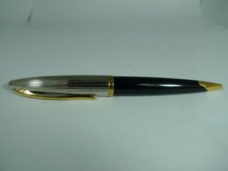 Vintage Waterman Carene Ballpoint Pen Golden Trim France
