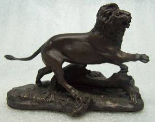 Lion Franklin The Official African Wildlife Bronze Sculpture