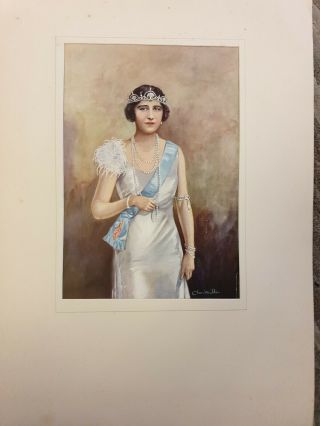 3 Vintage Dorothy Wilding & Vandyk Queen Elizabeth And Prince Philip Posters