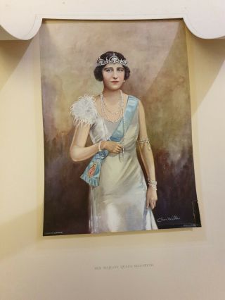 3 Vintage Dorothy Wilding & Vandyk Queen Elizabeth and Prince Philip Posters 2
