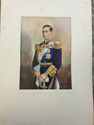 3 Vintage Dorothy Wilding & Vandyk Queen Elizabeth and Prince Philip Posters 5