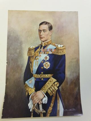 3 Vintage Dorothy Wilding & Vandyk Queen Elizabeth and Prince Philip Posters 6