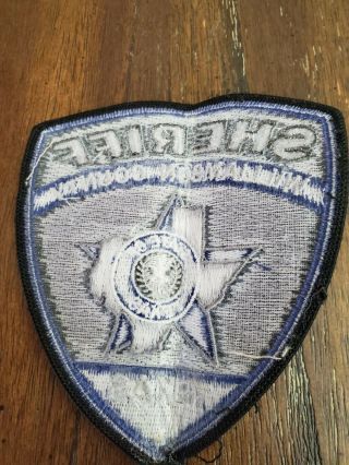 Williamson County Texas Sheriff ' s shoulder patch 2