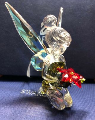 Swarovski Swan Signed Crystal Tinkerbell Figurine Ornament