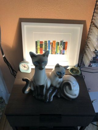 Siamese Cats Mid Century Tv Lamp Lane And Co. 2