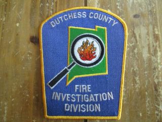 Ny: Dutchess County Fire Investigation Division