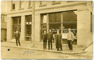 Charleston Wv West Virginia Triple State Electric Company 1906 Rppc Postcard