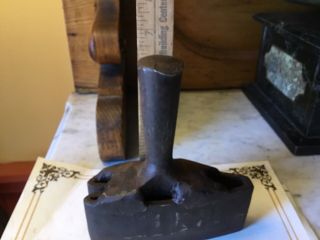 Antique Maine Timber Co.  Stamp For Marking Timber / Bark Log Hand Forged.  W
