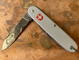 Wenger 100th Anniversary Swiss Army Knife Alox Limited Edition Rare Victorinox