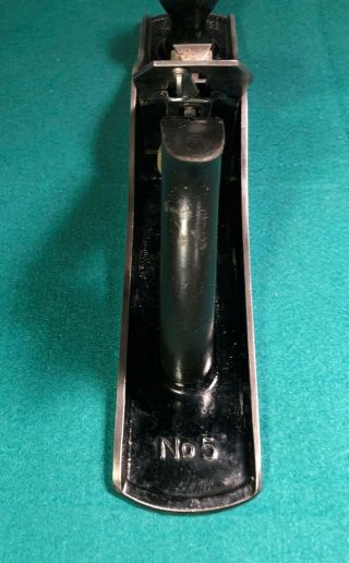 Vintage Stanley Bailey No.  5 Smooth Bottom Jack Plane Made in USA 4