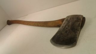 Vintage/restored Hytest Forged Tools Plumb Australia Axe Hickory Handle