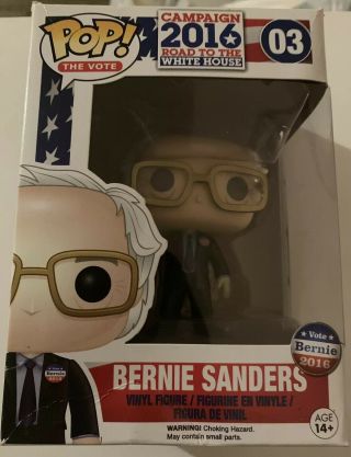 Bernie Sanders Funko Pop 03 Campaign 2016 Figure