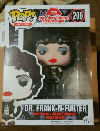 Funko Pop The Rocky Horror Picture Show Dr.  Frank - N - Furter 209 Figure