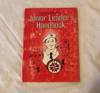 Royal Rangers - Junior Leaders Handbook - Johnnie Barnes - Vintage 1972 - Book