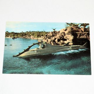 Vintage Walt Disney World 20000 Leagues Under The Sea 1970s Postcard Unposted