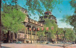 C21 - 8449,  Saratoga Springs Grand Union Hotel.  Postcard.