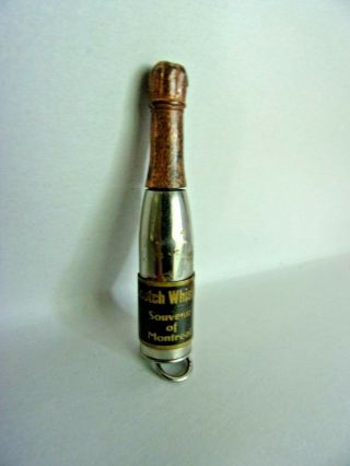 Antique Scotch Whiskey Advertising Fob Prohibition Montreal Propelling Pencil