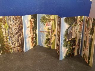 St Augustine Florida Photos Cards 1963 Bridge Of Lions Hotel Ponce