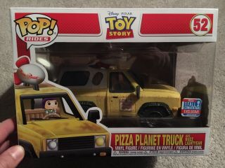 Funko Pop Rides Toy Story: Pizza Planet Truck 2018 Nycc Excl.