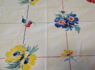 VIntage Tablecloth Cherries  4