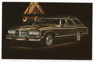 1975 Pontiac Grand Safari 4 - Door 3 - Seat Wagon General Motors Advertising