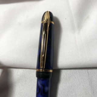 Waterman Phileas Ballpoint Pen In Blue Marble (by Waterman / Sanford)
