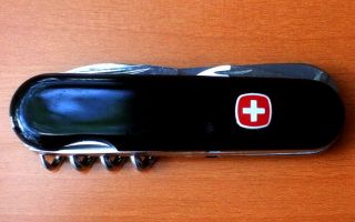 Wenger Cigar Cutter Pocket Knife Multi - Tool Rare Retired,  Bonus