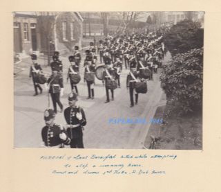 Royal Dublin Fusiliers Funeral Procession For Lieutenant Beresford C.  1908/11