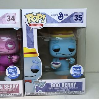 Funko Pop Ad Icons Halloween 3 - Pack Frankenberry,  Boo Berry,  Count Chocula 4