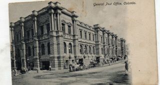 General Post Office Colombo Ceylon Sri Lanka