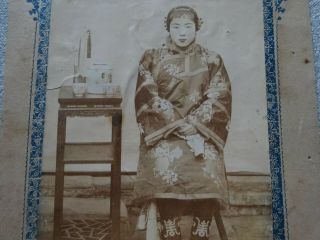 1 China Real Photograph Prostitute 1900 Shanghai 113 Peking Hong Kong