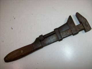 Antique Billings,  Coes 15 " Monkey Wrench Adjustable - Antique Tool,  Great