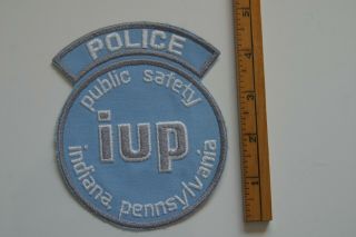 Pa: Old Indiana University Of Pennsylvania Police Patch