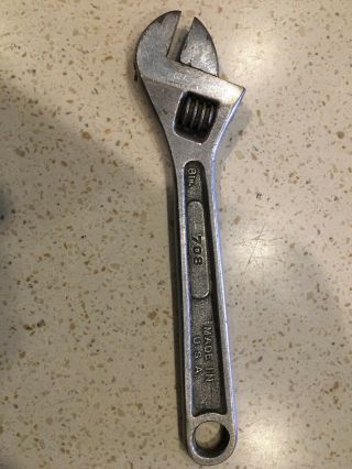 Rare Vintage Plomb 8 Inch Adjustable Wrench 2