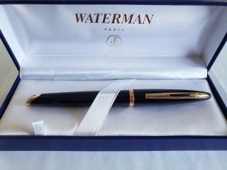 Waterman Pen Carène Black Sea Rollerball Pen Gt